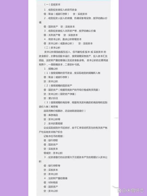 初级会计实务实收资本账务处理_实收资本包括什么_实收资本科目设置