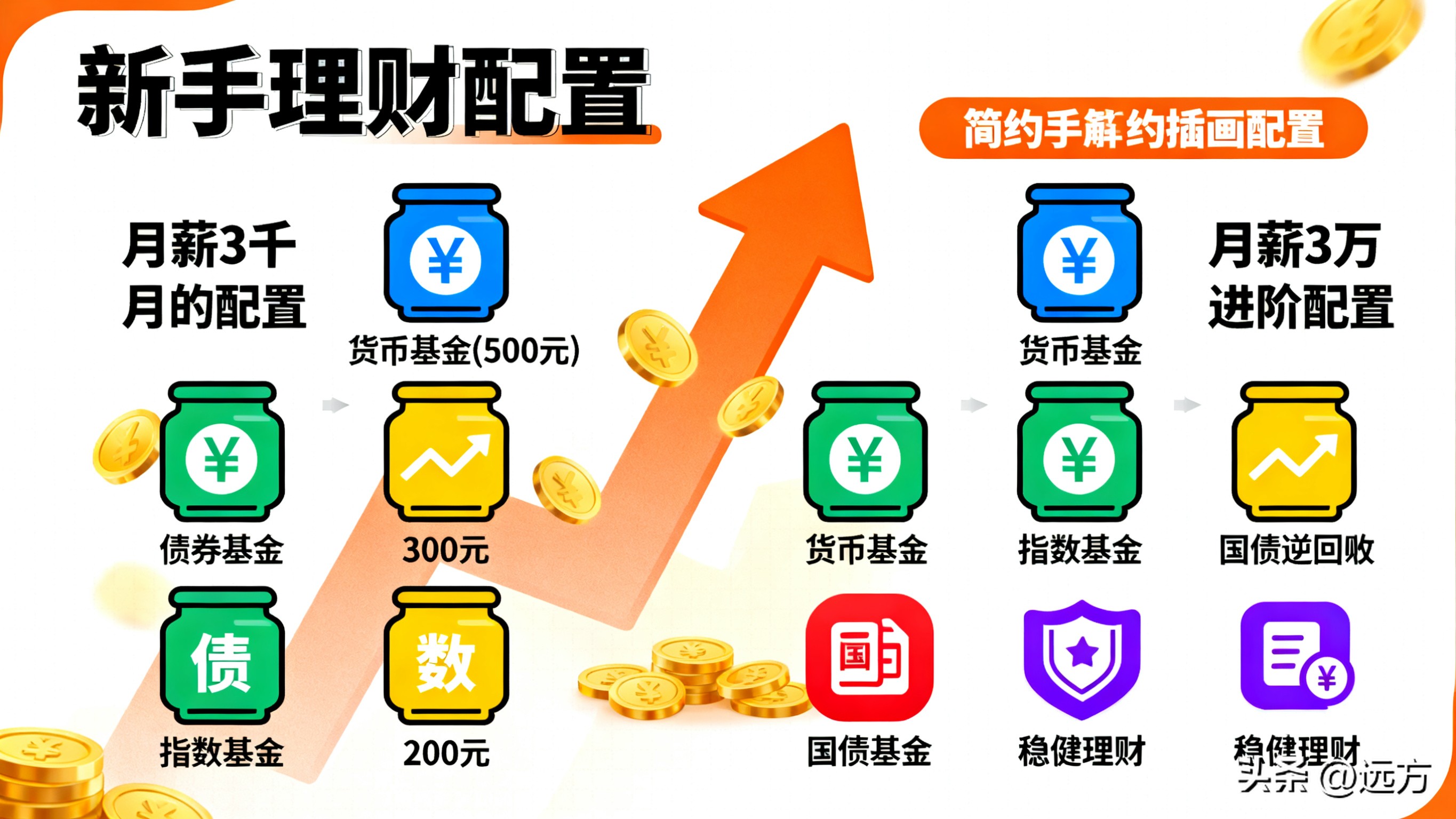工资2千理财产品_先存后花三分法_月薪3千到3万存钱法