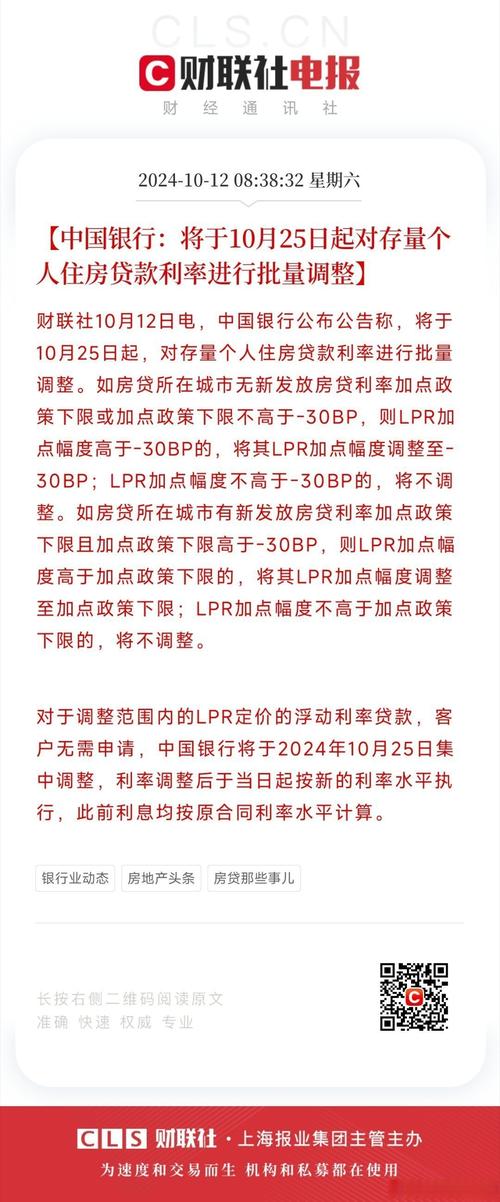 存量房贷利率调整_房贷利率下调政策_银行房贷利率优惠