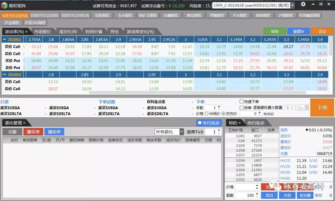 期货穿透式监管整改_咏春Pro期货功能_期货自动下单软件