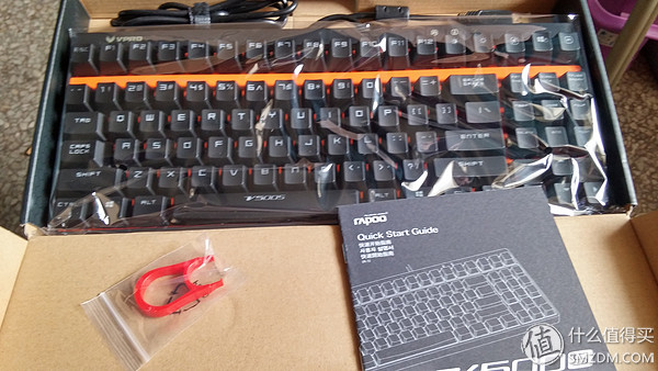 雷柏v500s冰晶版怎么样_雷柏键盘评测晒单_雷柏V500S青轴游戏键盘