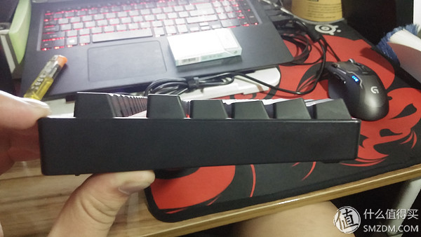 雷柏V500S青轴游戏键盘_雷柏v500s冰晶版怎么样_雷柏键盘评测晒单