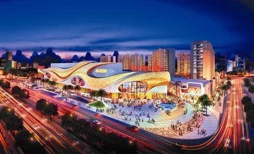 最具桂林传统元素的现代建筑_桂林万达文化旅游城双园林景观楼王_桂林万达城